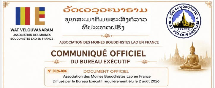 Communiqué officiel du Bureau Exécutif